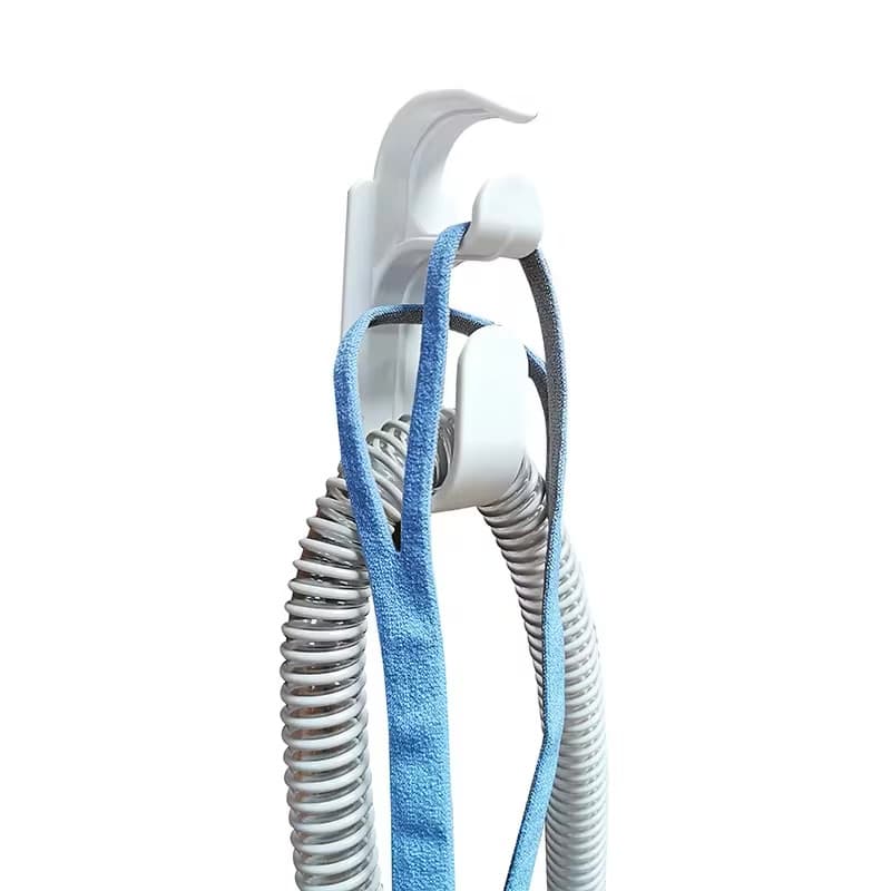TangleRest™ Wall-Mounted CPAP Hose & Mask Holder